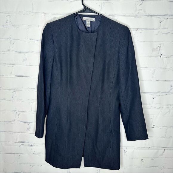 Anne Klein size 2 blue jacket - Picture 7 of 7